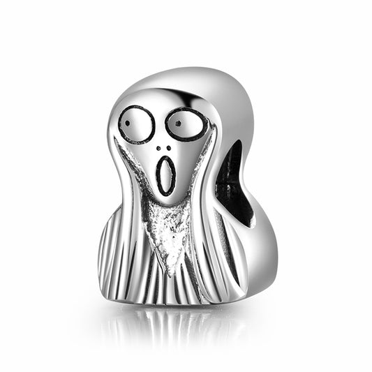 925 Sterling Silver, Scared Figure Charm