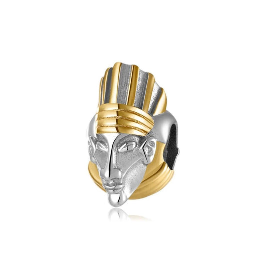 925 Sterling Silver, Ancient Indigenous Mask Charm