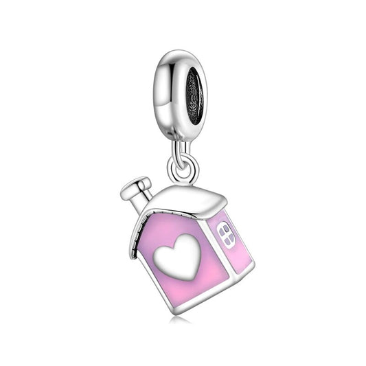 925 Sterling Silver,  "Nothing is Better Than Your Sweet Lovely Home" House Charm